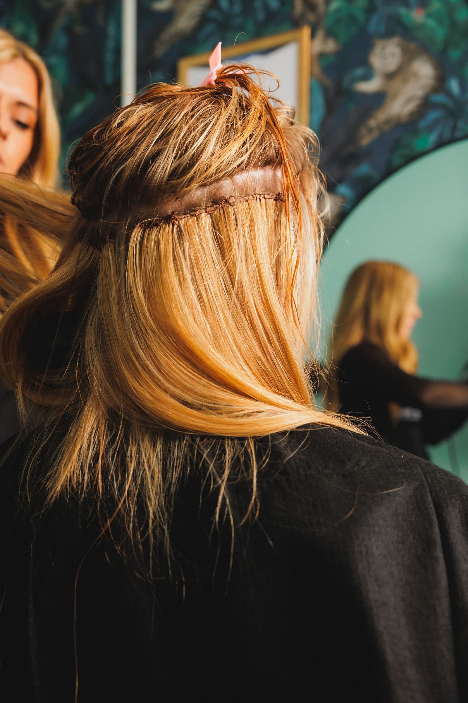Lace integration hair system fitting at Be-You Hair Clinic, Malahide