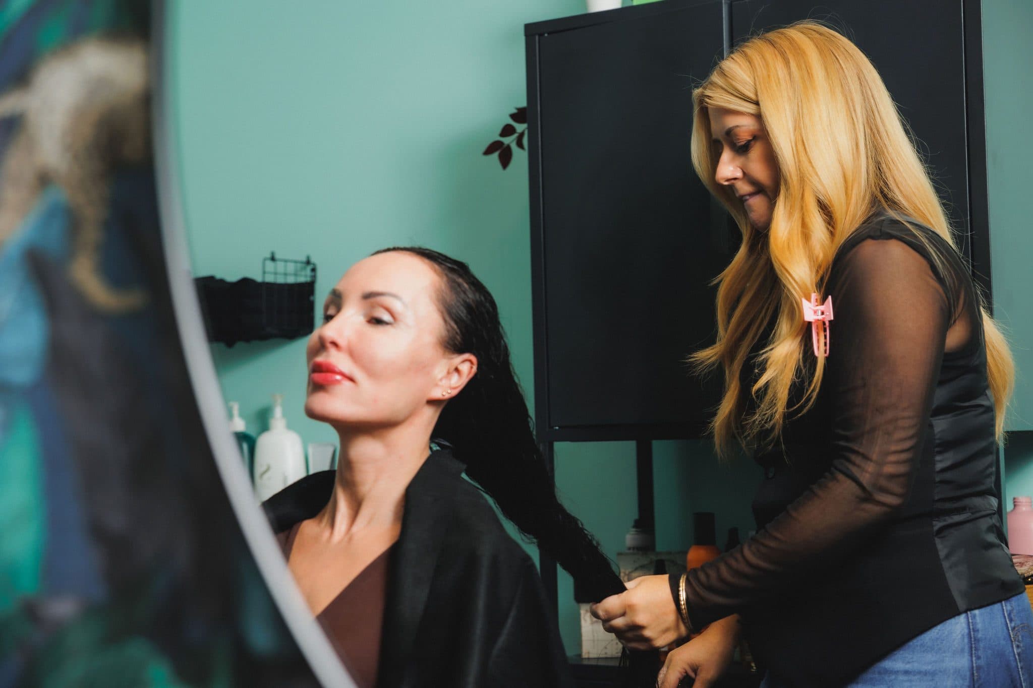 Precision cutting and styling at Be-You Hair Clinic Dublin