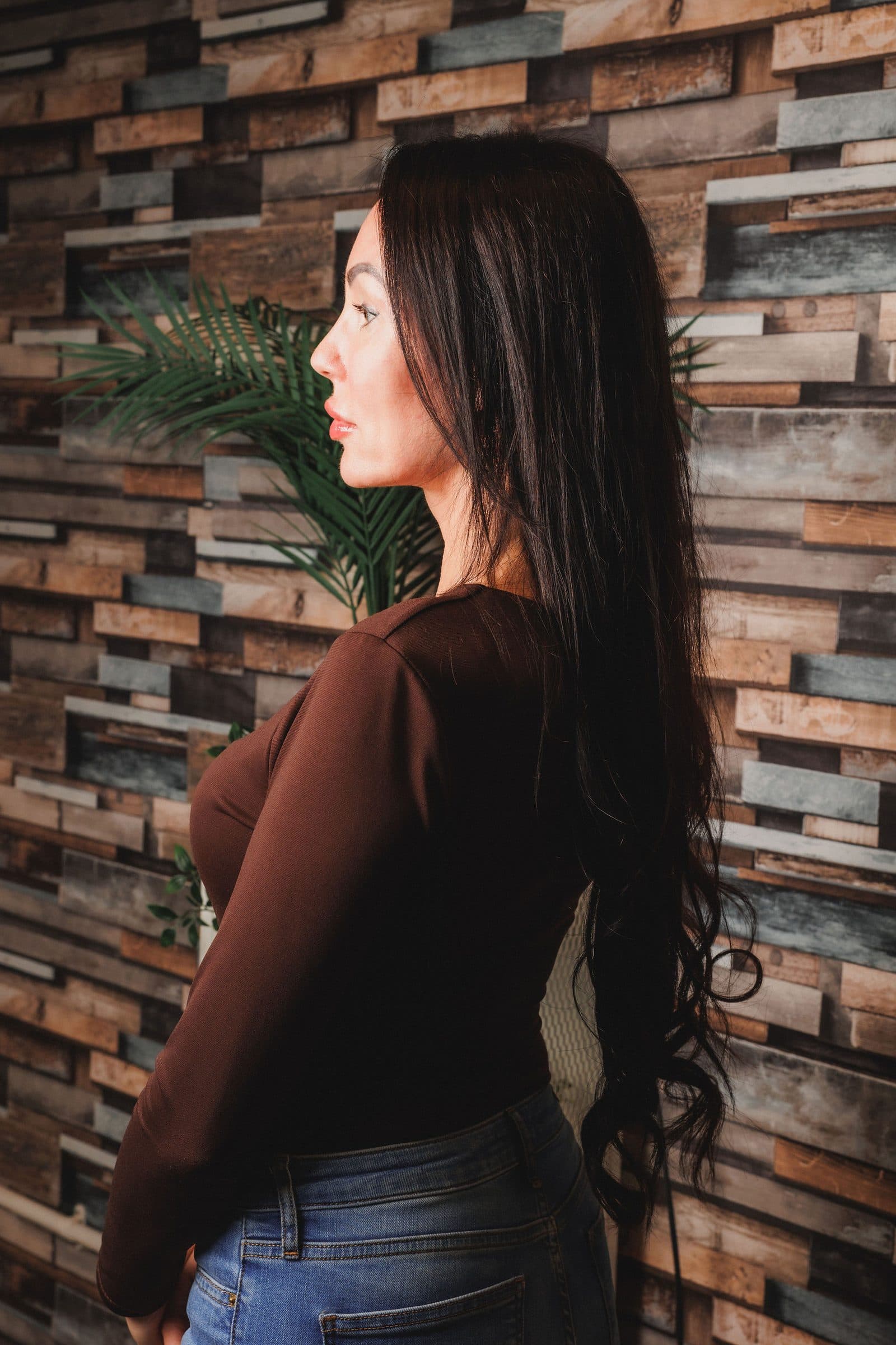 Natural hair extension application at Be-You Hair Clinic